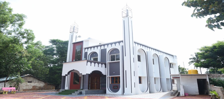 مسجد 190 متر مربع طابقين